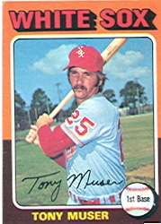 1975 Topps Mini Baseball Cards      348     Tony Muser